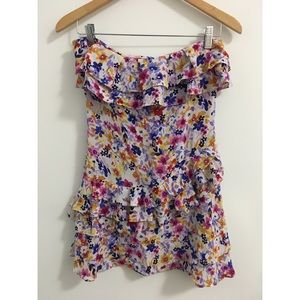 Guess by marciano mini floral dress